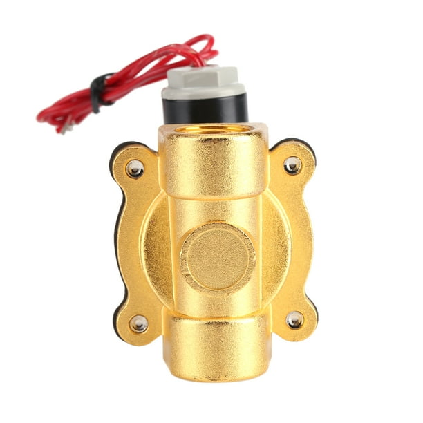 Válvula de Agua Eléctrica DN15 1/2 ", Válvula Solenoide, Paraeita de Agua