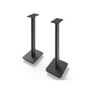 Kanto SP32PL 32 Bookshelf Speaker Stands with Rotating Top Plates and Cable Management – Pair (Black)