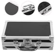 thumbnail image 4 of Travel Tool Box Portable Tool Box Metal Briefcase Storage Box for Small Items Tools Toys, 4 of 9