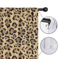 thumbnail image 4 of Blackout Kids Curtains,Brown and Black Leopard Print Childrens Insulated Curtains Set Of 2,Bedroom Essentials,Toddler Room Decor 42"x84", 4 of 5