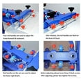 thumbnail image 3 of INTBUYING Double Rotary Manual 6 Color 6 Station Screen Printing Press Machine Printer Micro-Registration Equipment DIY T-Shirt, 3 of 9