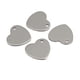 thumbnail image 4 of 50 piezas de material acero inoxidable plano BLESIY moneda en estampado de gota Colgantes, 4 of 8