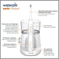 thumbnail image 3 of Waterpik Sonic-Fusion Flossing Toothbrush, Electric Toothbrush & Water Flosser Combo, White, 3 of 19