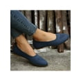thumbnail image 3 of Gorgeous SlipOn Flat Shoes for Women with Breathable Mesh Upper and Durable Rubber Outsole for Everyday Comfort and Style Blue 6, 3 of 3