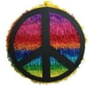 APINATA4U Rainbow Peace Sign Pinata