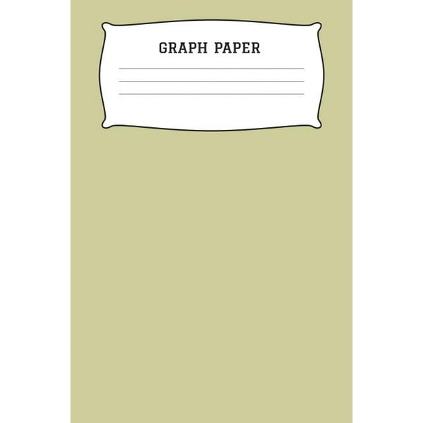 graph paper a 6x9 inch matte softcover paperback quad 4x4 quad graph paper