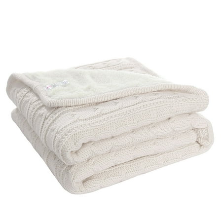 White Fuzzy Fluffy chunky blanket Newborn Photography prop