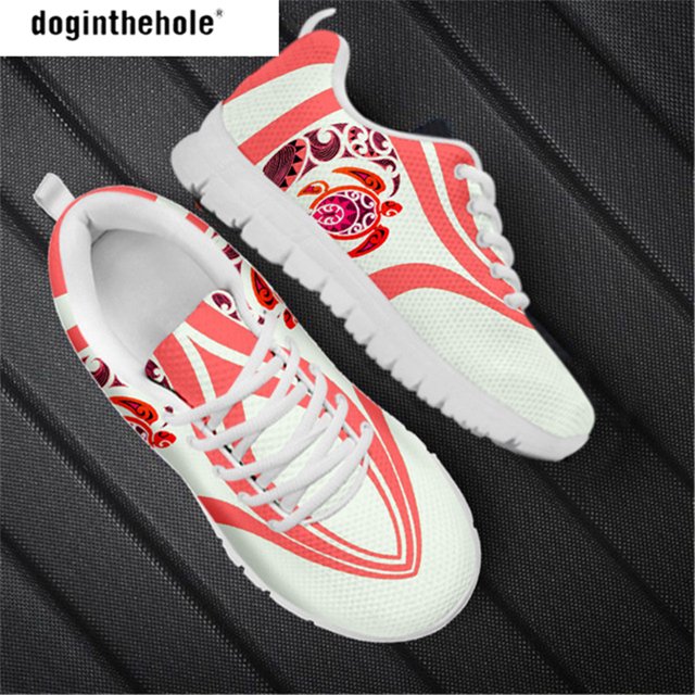 Zapatillas Doginthehole de tortuga marina samoana para mujer, calzado plano, transpirables, para caminar, de verano
