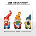 thumbnail image 2 of Yiaed Gnomes Are Holding School Supplies Print Highly Absorbent Microfiber Kitchen Counter Mat, Dish Drying Pad for Dishes, Utensils, Pots and Pans, Large 18" x 24", 2 of 7