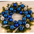 thumbnail image 4 of 24Pcs Christmas Ball Ornaments, Shatterproof Christmas Tree Ball Ornaments for Christmas Party Home Decor, Hanging Balls,Blue, 4 of 5