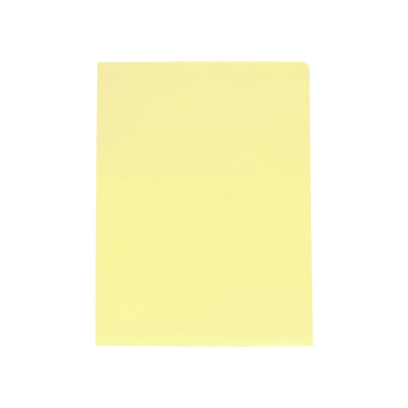 Professional Wear-Resistant Kraft Paper Folder, Single Blank Writeable Presentation Document Organizer, Desktop Paper Sorting Folder for Office, Business and Classroom Daily Use