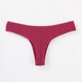 thumbnail image 2 of cfhntfmh Culottes en Coton pour Femmes Confort Taille Basse String Sans Couture Doux Invisible, 2 of 3