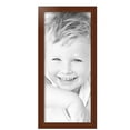 thumbnail image 2 of ArtToFrames 10" x 23" Walnut Picture Frame, 10x23 inch Brown Wood Poster Frame (WOM-4086),  Pack, 2 of 8