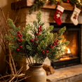 thumbnail image 6 of 2026 Christmas Home Party Decoration Christmas Artificial Branches For Vase Fillers Home Table Mantel Christmas House Decor Christmas Celebration Party Supplies, 6 of 6