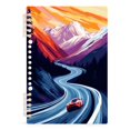 thumbnail image 2 of Notebook 8.3x5.7x0.4 Inch One Sizex2 Journey Note Diary Hardcover Notebook 60 Pages,80g Paper Writing Smooth and Not Easy to Break Red Ferrari, 2 of 8
