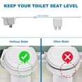 thumbnail image 3 of Bidet Non-Electric Toilet Attachment with Dual Nozzles, Adjustable Water Pressure & Stainless Steel Inlet – Ultra-Slim Cold Water Bidet for Feminine & Rear Cleansing, 3 of 8