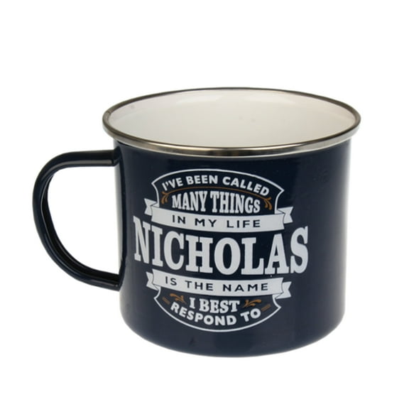 Top Guy Mugs Nicholas Coffee Mugs, Large, Multicolor