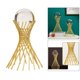thumbnail image 4 of Adornos de bola de cristal de arte de hierro, escultura, figurita, estante, decoración de mesa, regalo UN, 4 of 9