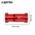 thumbnail image 2 of tredstone Bottom Bracket 24 Threaded Lock Press Fit Aluminum/Alloy Durable Mountain Road Bike Set Components Red ceramic, 2 of 9