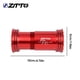 thumbnail image 4 of Yuarrent Soporte inferior 24 Roscado Bloqueo Prensa Ajuste Aluminio/Aleación Ciclismo Accesorio Componentes de bicicleta para marco 386 a Ciclismo Type1 NO1, 4 of 6