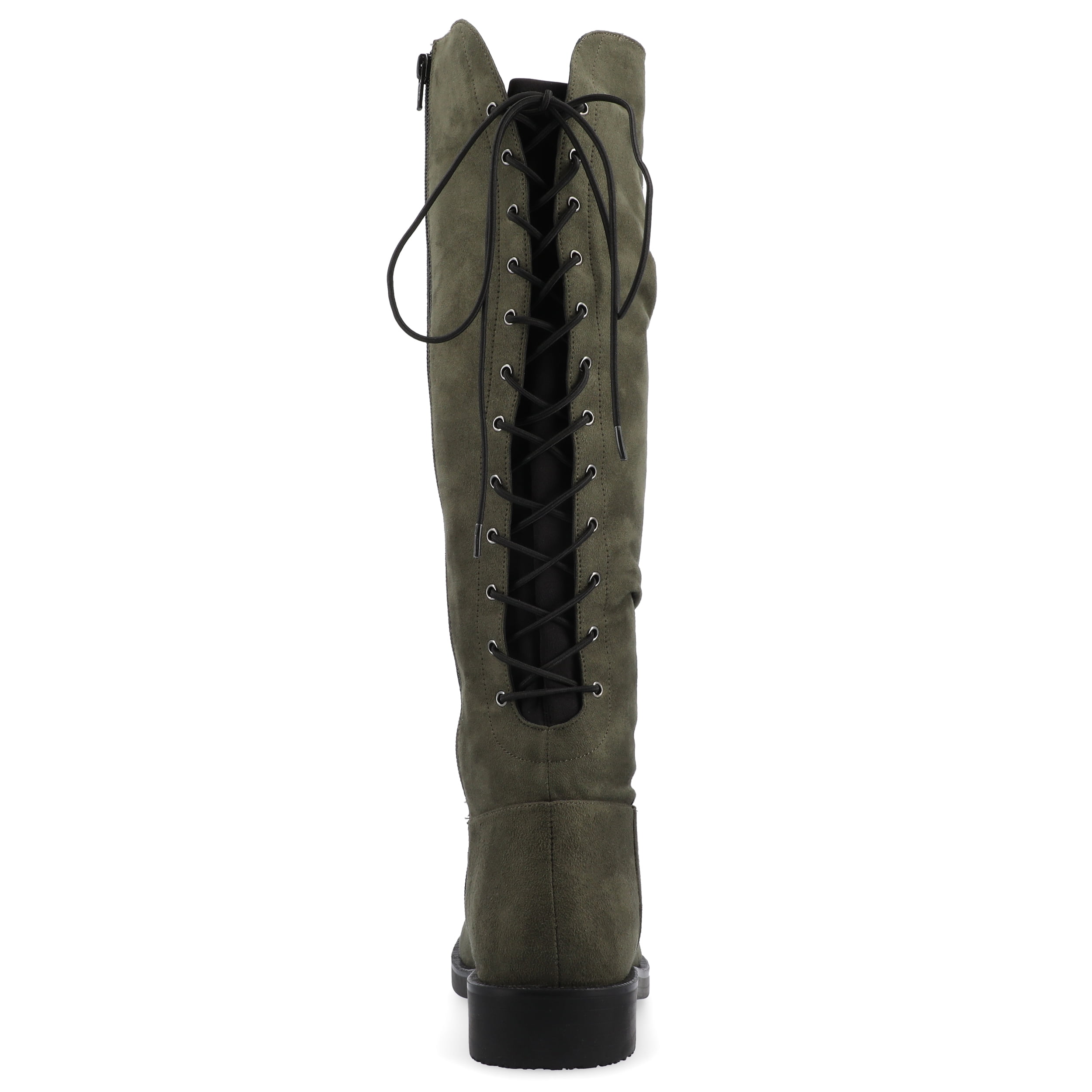 Journee Womens Mirinda Wide Calf Stretch Knee High Boots