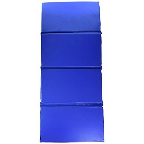 KinderMat 1 Inch Basic Nap Mat, Red and Blue, 5 Mil Vinyl, TriFold