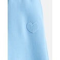 thumbnail image 3 of Wonder Nation Girls Wide Leg Fleece Pants, Sizes 4-18 & Plus, 3 of 3