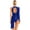 Royal Blue, variant on CHICTRY Womens Allover Sparkly Sequins Dance Gymnastics Skirted Leotard Dress