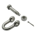 thumbnail image 4 of Extreme Max 3006.8345.4 BoatTector Stainless Steel Bolt-Type Chain Shackle - 3/8", 4-Pack, 4 of 5