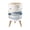 Color 3, variant on Small Trash Can with Lid Vintage Forest Woodland Large Trees Leaves River Cottage 1.8 Gallon Dog Proof Trash Can Round Garbage Can Waste Bin Wastebasket for Bathroom Bedroom Living Room