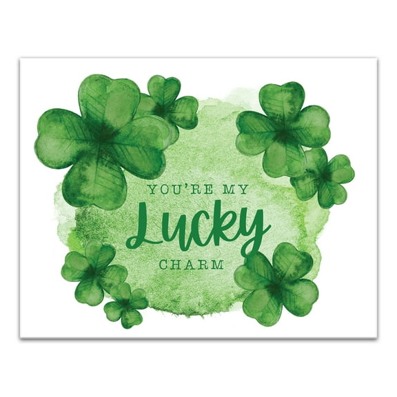 Creative Products You're My Lucky Charm 14 x 11 Canvas Wall Art