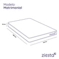 thumbnail image 4 of Colchón Matrimonial De Foam Plus Ziesta - 10 Cm De Altura Ziesta Ziesta, 4 of 6