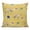 Yellow, variant on Throw Pillow Covers 18x18 Inch, Yellow Camels Decorative Pillow Cases for Couch Sofa Bed, Modern Watercolor Cute Funny Animals Cotton Linen Square Home Decor Pillowcases with Hidden Zipper
