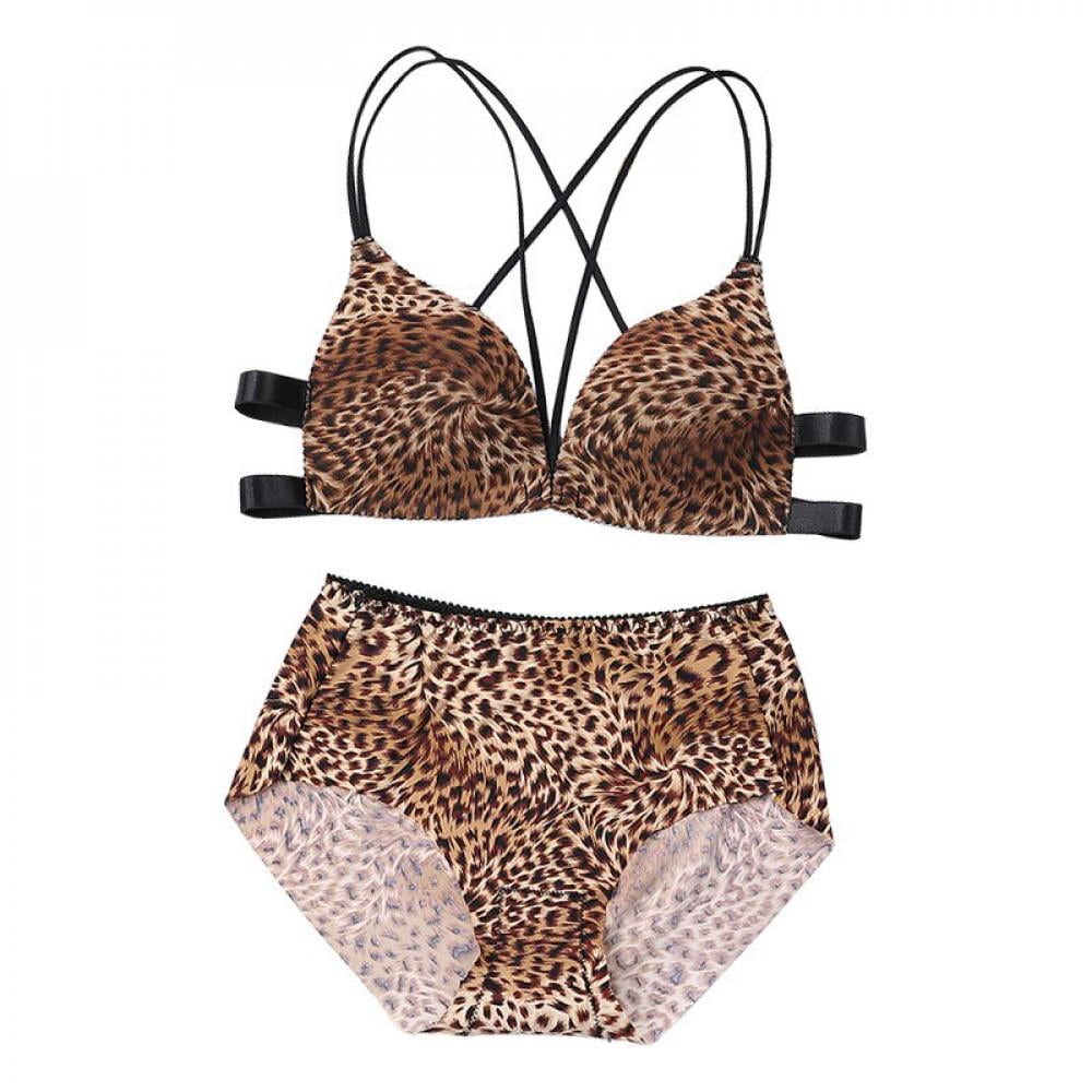 Promotion!!! New Arrival Front Closure Seamless Bras Sets Push Up Underwear Women's Floral Leopard Print Bra And Panties 2 Pcs Suit Promotion!!! New Arrival Front Closure Seamless Bras Sets Push Up Underwear Women's Floral Leopard Print Bra And Panties 2 Pcs Suit