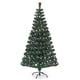 thumbnail image 2 of Costway 150 cm Árbol de Navidad de Fibra Pre-Iluminado Luces LED 8 Modos de Flash Árbol Artificial Decorativo para Hogar Oficina Tienda, 2 of 7
