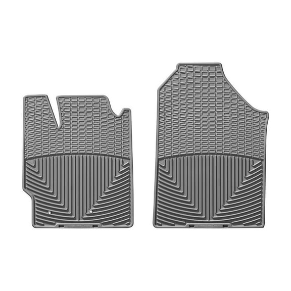 WeatherTech All-Weather Floor Mats compatible with 2007-2011 Toyota Yaris - 1st Row (Driver & Passenger), Grey