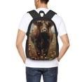 thumbnail image 4 of Balery Grassland Sunflower Cow Mochila para hombre y mujer - Tela Oxford 600D resistente - Gran capacidad, resistente al agua, ideal para la escuela, viajes y senderismo, 4 of 6