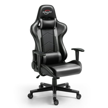 Polar Aurora Gaming Chair Computer Racing Style Video Chairs with Headrest Lumbar Support