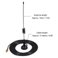 thumbnail image 4 of Antena De Radio Móvil De Vehículo De Alta Ganancia De 433 Mhz Sma Con Cable De Base Magnética Monstrate EL007450-00, 4 of 4