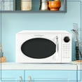 thumbnail image 4 of Nostalgia 0.7 cu ft Retro Microwave Oven, 700W Countertop Microwave Oven with 8 Auto Cook Programs, White, 4 of 7