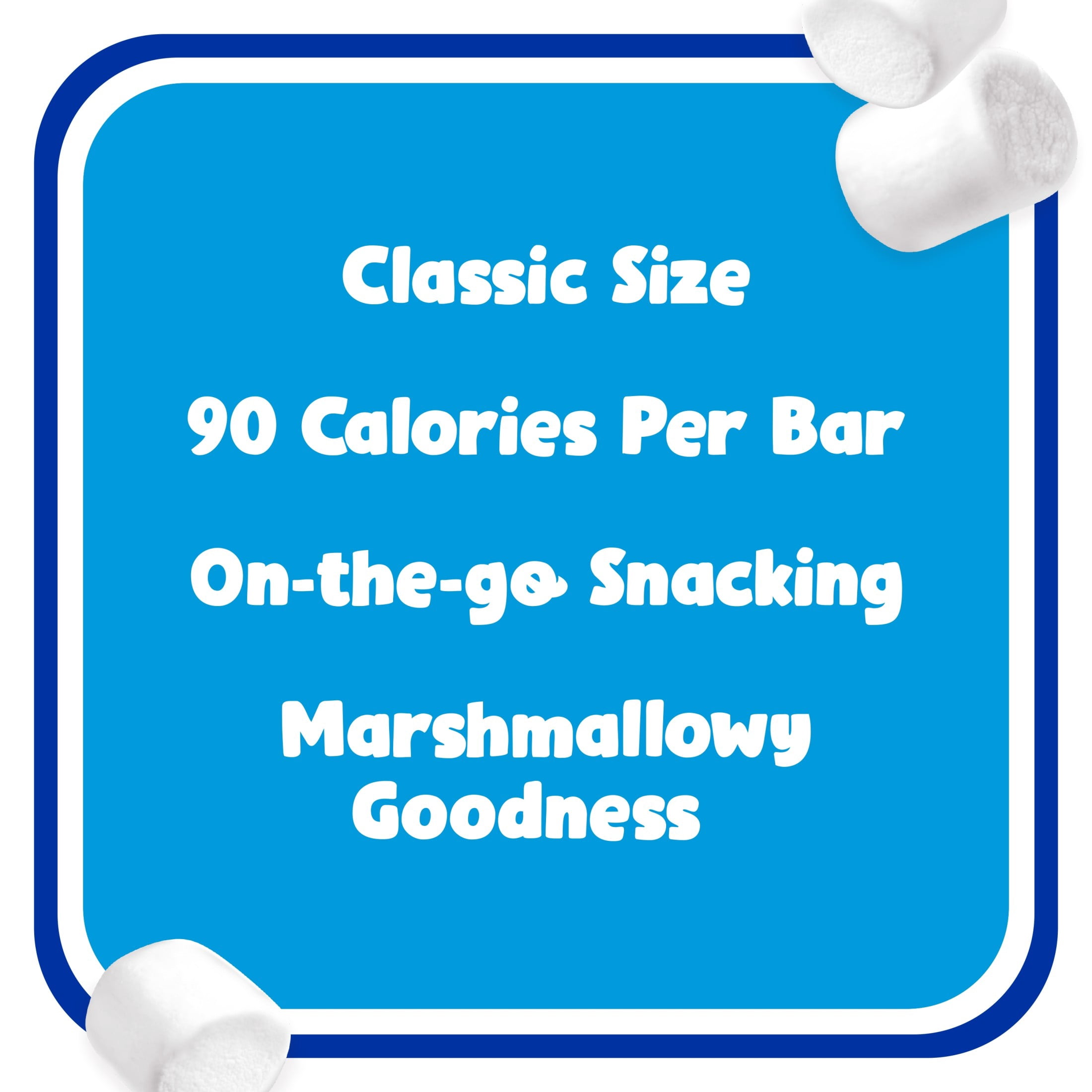 Rice Krispies Treats Original Chewy Crispy Marshmallow Squares, Kids Snacks, 12.4 oz, 16 Count