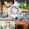 thumbnail image 4 of Efavormart 20ft Gauze Cheesecloth Black Wedding Arch Drapery Fabric, Window Scarf Valance, Boho Arbor Decor Curtain Panel, 4 of 11