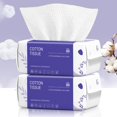 thumbnail image 1 of Toalla facial desechable Cokoness de algodón suave de 200 unidades, 1 of 7