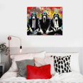 thumbnail image 4 of Nawypu Graffiti Wall Art - Graffiti Canvas Wall Art, Colorful DJ Monkey Chimp Poster Pictures for Living Room Decor, Street Art Canvas Graffiti, Modern Pop Framed Artwork for Home Wall Decor, 4 of 4