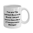 thumbnail image 2 of You are The Luckiest Boss in the Wld. I Would Love to Have 15oz Mug, Transptation manager Present From Boss, Fun Cup F Cowkers, 2 of 2