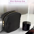 thumbnail image 4 of Bolsa de Maquillaje Mini de Nylon Impermeable Unique Bargains para Viaje, Monedero, Organizador de Servilletas Negro, 4 of 7