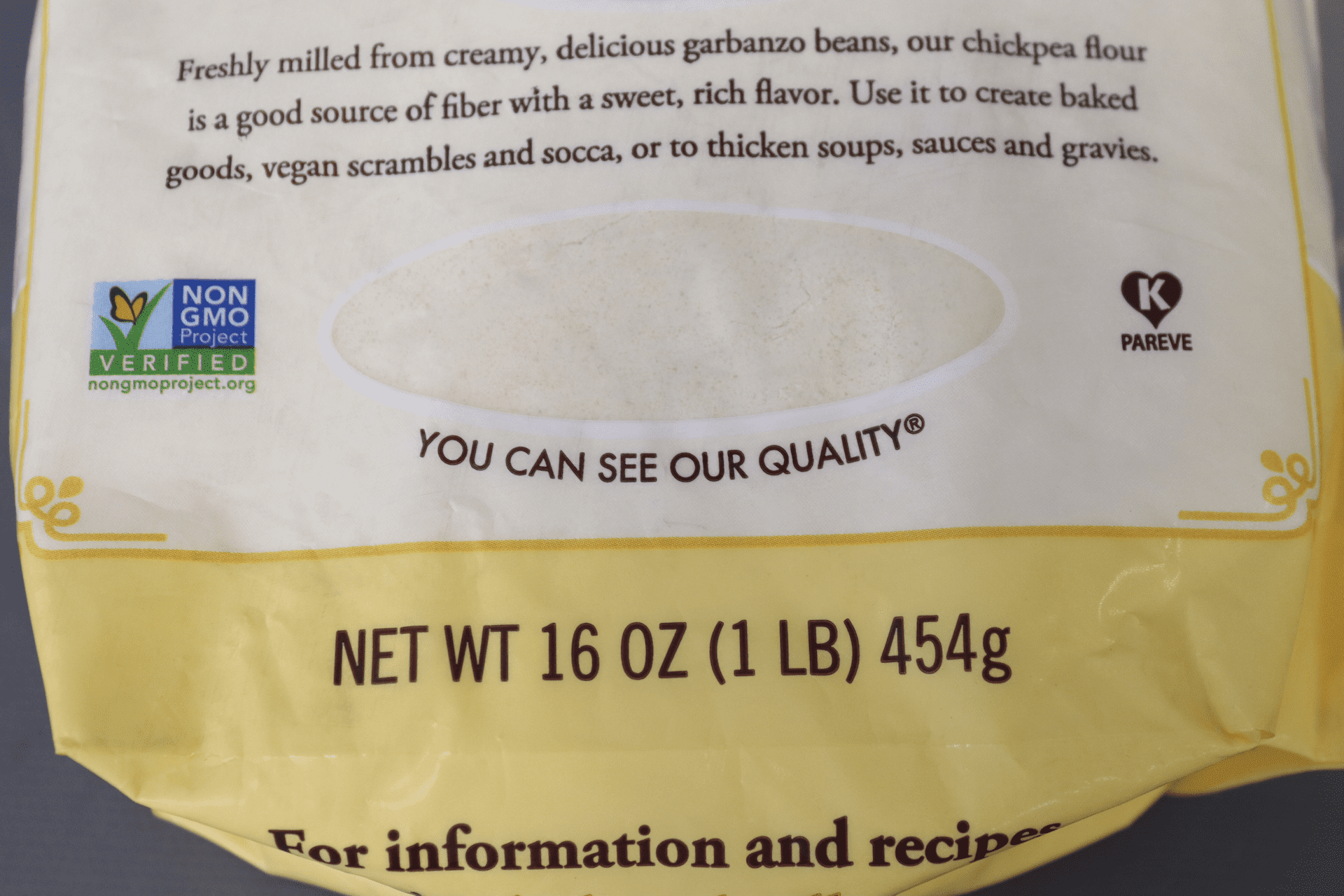 Bob's Red Mill Gluten-Free Chickpea Flour, 16 Oz
