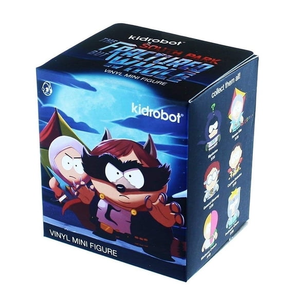 South Park Fractured But Whole, KidRobot Mini Figures Blind Pack Mystery Box (Refurbished)