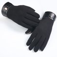 thumbnail image 5 of Smartphone Winter Gloves for Men Full Screen Touchscreen Finger Mittens Cold Weather Hand, 5 of 5