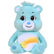 Care Bears Bean Plush Wish Bear 13", Blue